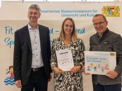 Grundschule Garching Ost ist Sportschule – Pressemitteilung