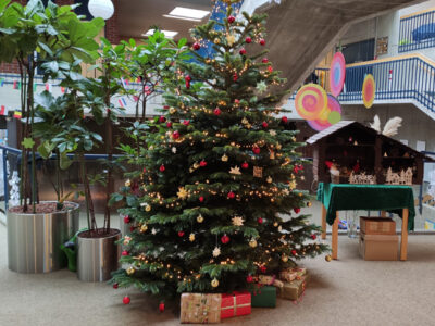 Wir schmücken unseren Weihnachtsbaum